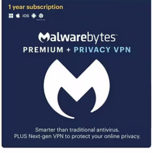 Malwarebytes Privacy VPN - 1 Year Subscription