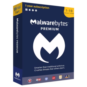 Malwarebytes Premium - 1 Year Subscription